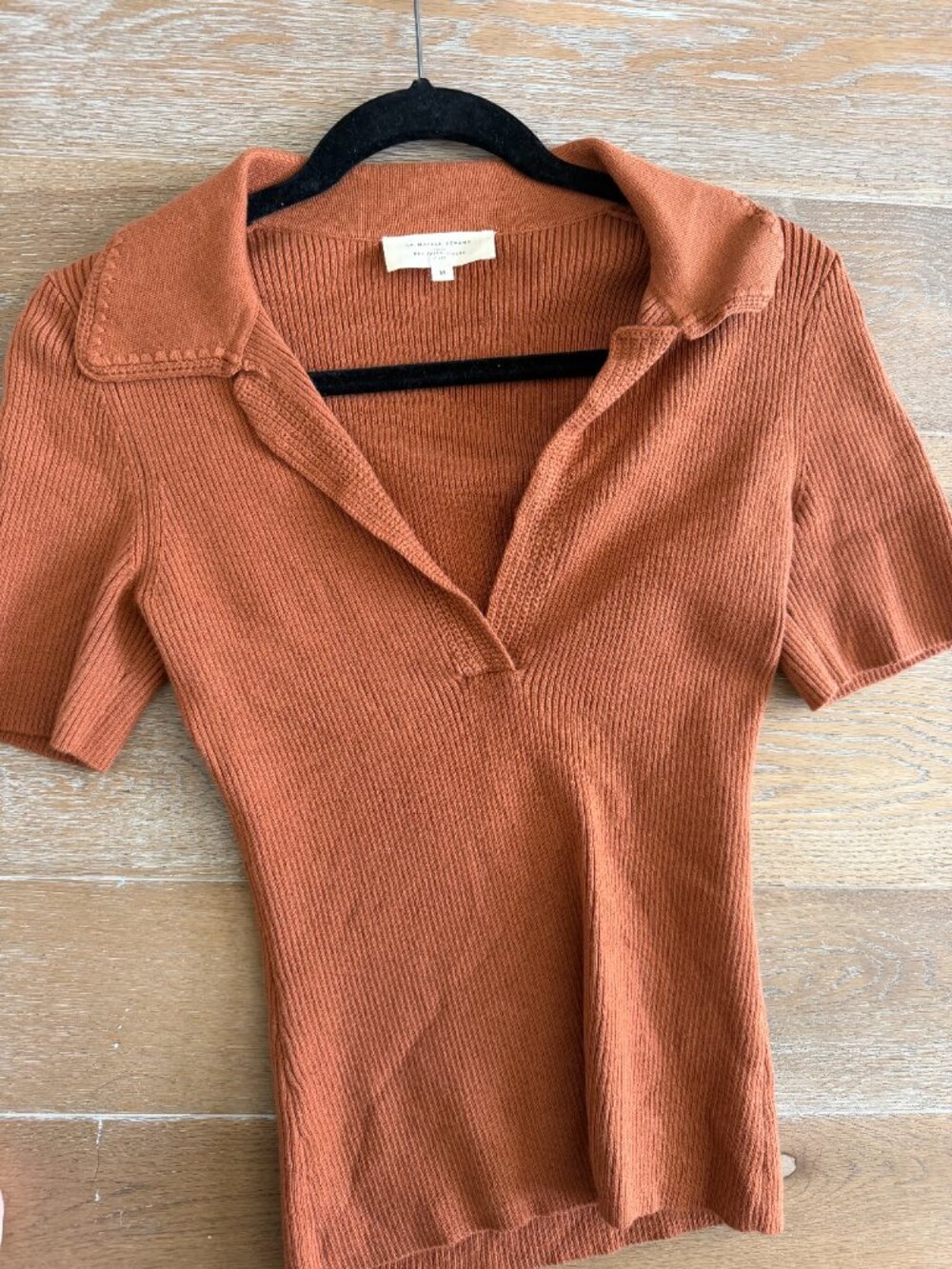 Sezane Eloy Jumper in Camel - Picture 2 of 4